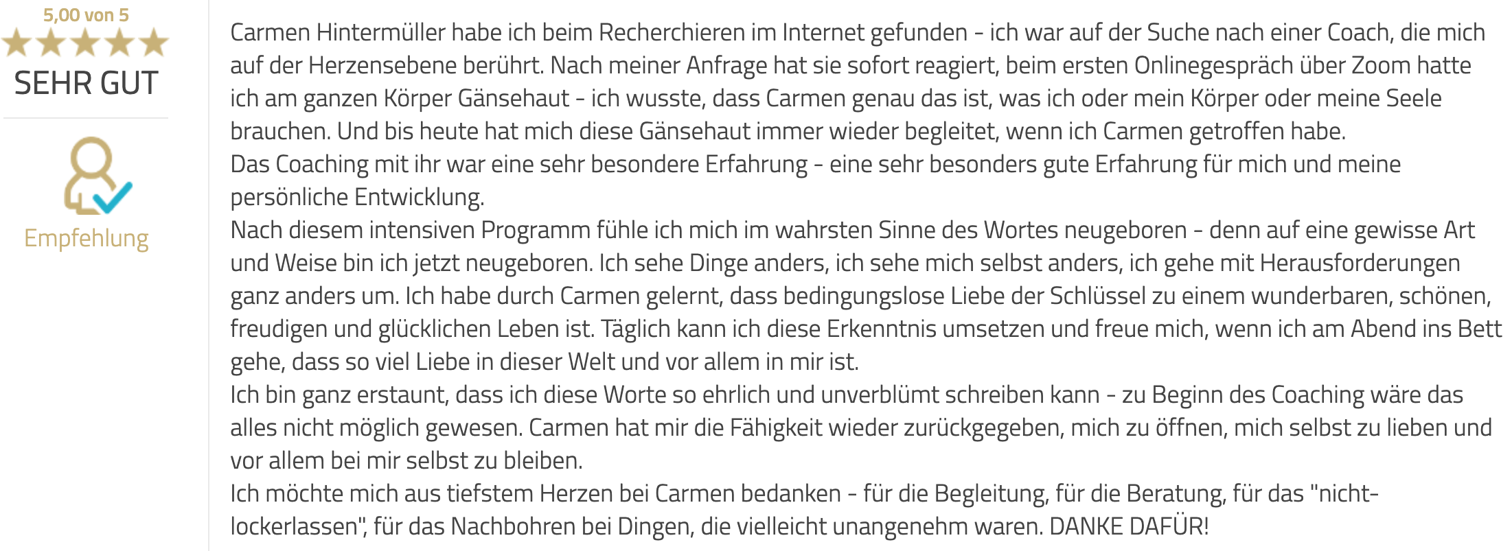 Referenz von Cornelia