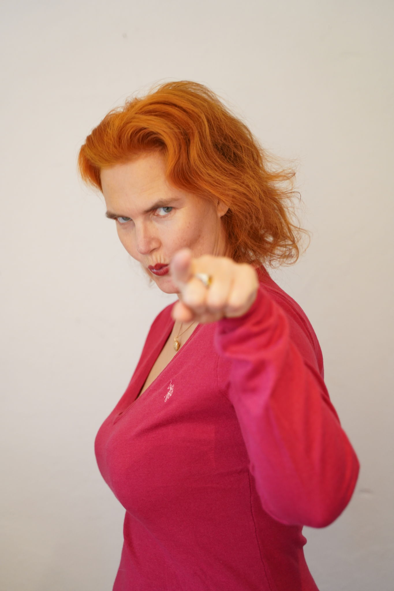 taffe Frau mit Selbstwert