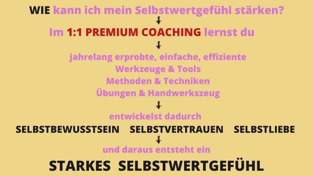wie du Selbstwertgefühl aufbaust