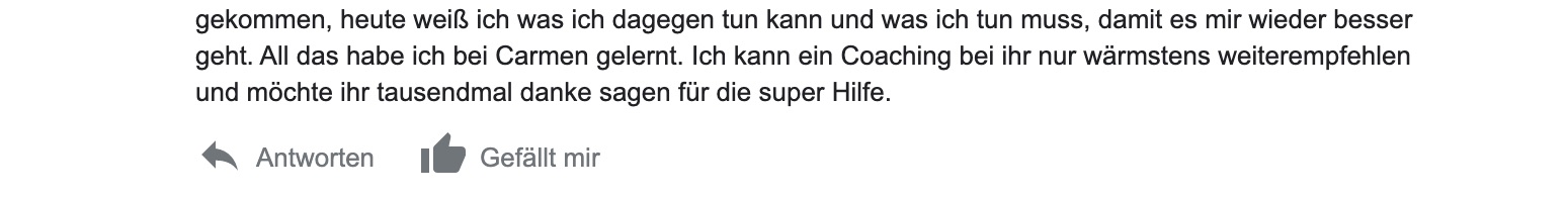 Feedback zum Selbstwert Coaching Teil 2 Lena